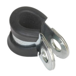 Sealey Rubber Lined P-Clip 8mm - Pack of 25 (PCJ8)