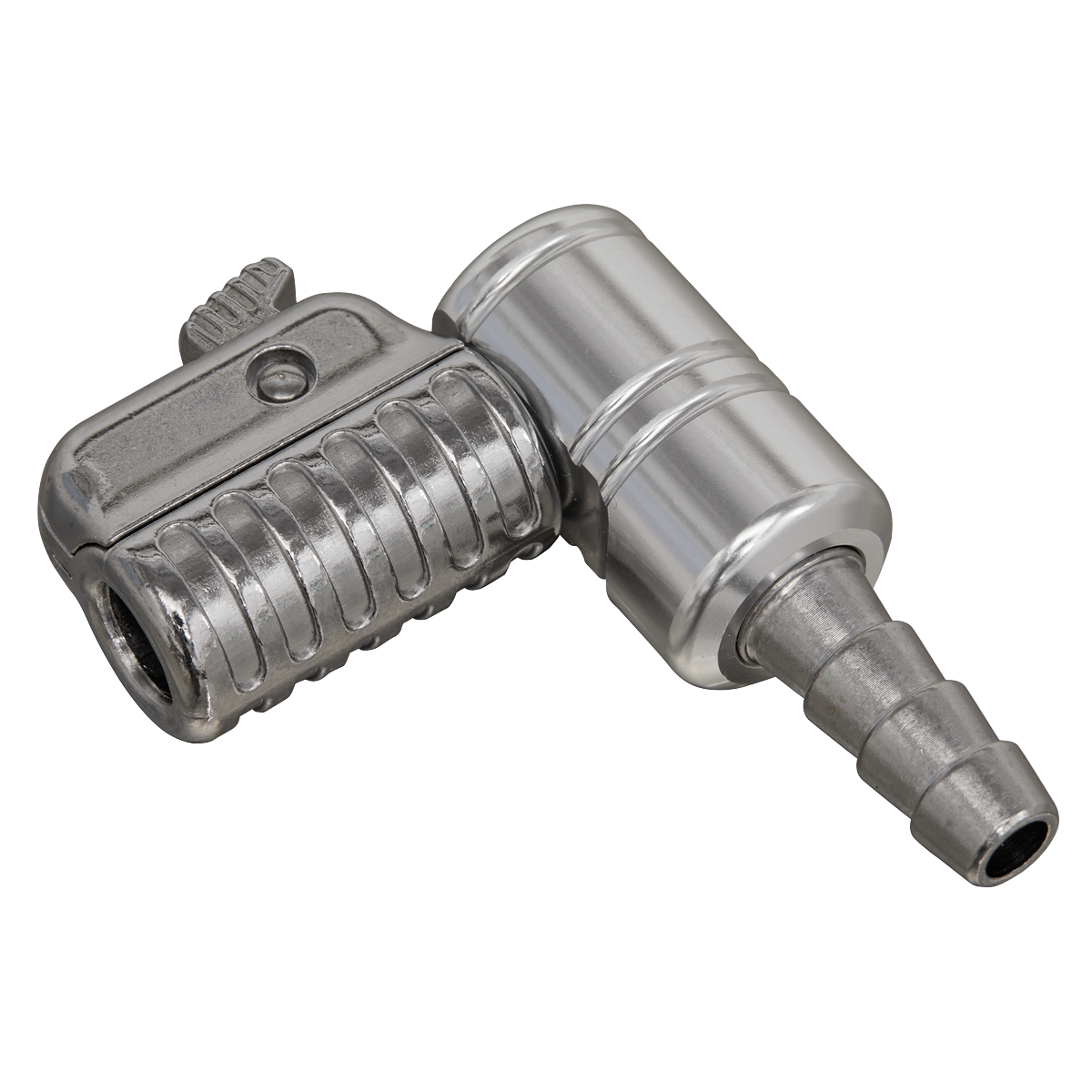Sealey PCL 90° Angled Swivel Tyre Inflator Clip-On Connector 8mm Bore (PCL8A)