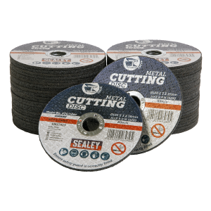 Sealey 100 x 3mm Cutting Disc 16mm Bore - Pack of 50 (PTC/100C50)
