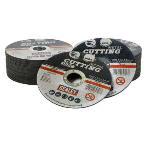 Sealey 115 x 1.6mm Cutting Disc 22mm Bore - Pack of 50 (PTC/115CT50)