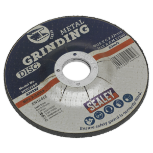 Sealey 115 x 6mm Grinding Disc 22mm Bore (PTC/115G)