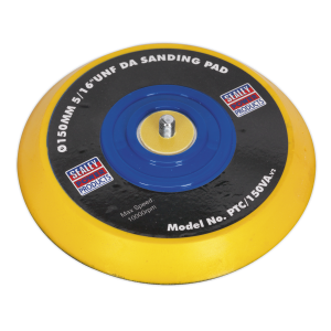 Sealey 145mm DA Backing Pad for Hook-and-Loop Discs 5/16"UNF (PTC/150VA)