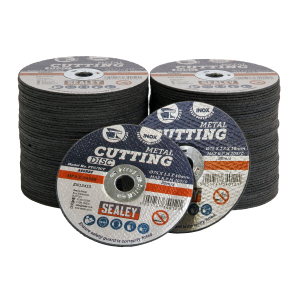 Sealey 75 x 1.2mm Cutting Disc 10mm Bore - Pack of 100 (PTC/3CT100)