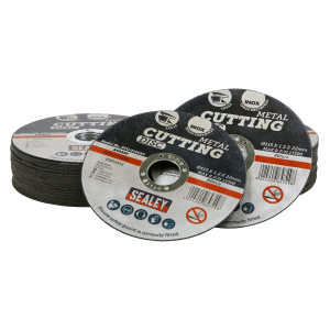 Sealey 115 x 1.2mm Cutting Disc 22mm Bore - Pack of 50 (PTC115CET50)
