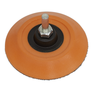 Sealey 75mm Hook-and-Loop Backing Pad on 6mm Shaft (PTC75HLM)