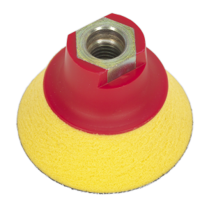 Sealey 75mm Hook-and-Loop Ultra-Soft Backing Pad M14 x 2mm (PTCBPV4S)