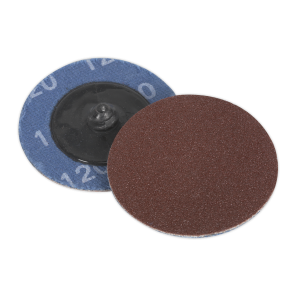 Sealey 50mm Quick Change Sanding Disc 120Grit - Pack of 10 (PTCQC50120)