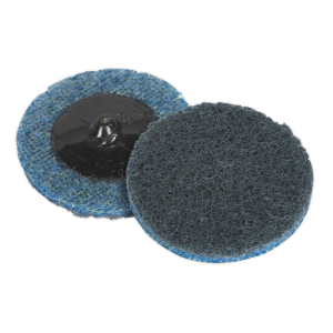 Sealey Quick Change Preparation Pad 50mm, Fine - Pack of 10 (PTCQC50F)