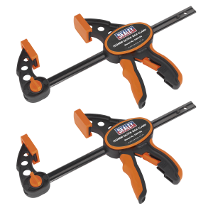 Sealey Quick Bar Clamp Set 150mm 2pc (QBC1502)
