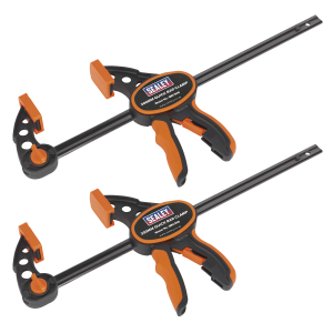 Sealey Quick Bar Clamp Set 300mm 2pc (QBC3002)