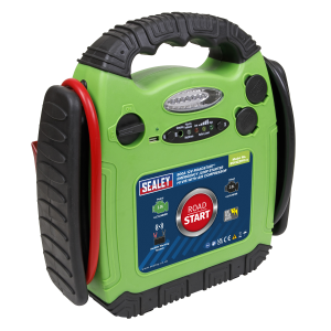 Sealey RoadStart® 12V Emergency Jump Starter with Air Compressor 900 Peak Amps (RS1322HV)