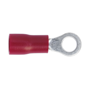 Sealey Easy-Entry Ring Terminal 4.3mm (4BA), Red - Pack of 100 (RT24)