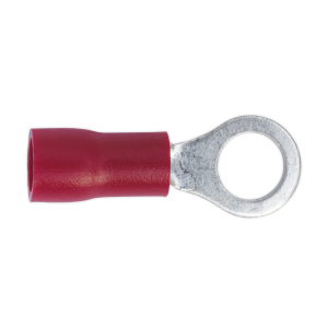 Sealey Easy-Entry Ring Terminal 5.3mm (2BA), Red - Pack of 100 (RT25)