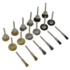 Sealey Rotary Tool Brush Set 18pc (RTA18WB)