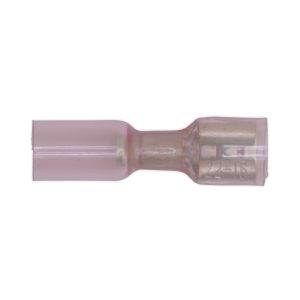 Sealey Heat Shrink Push-On Female Terminal 6.4mm, Red - Pack of 25 (RTSPF25)