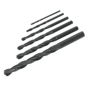 Sealey Siegen HSS Drill Bit Set 6pc - DIN 338 (S01039)