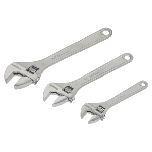 Sealey Siegen Adjustable Wrench Set 3pc (S0448)