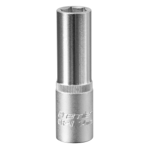 Sealey Premier Deep Socket 1/2"Sq Drive 14mm (S1214D)