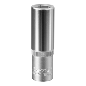 Sealey Premier Deep Socket 1/2"Sq Drive 15mm (S1215D)