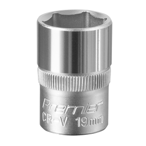 Sealey Premier Socket 1/2"Sq Drive 19mm (S1219)