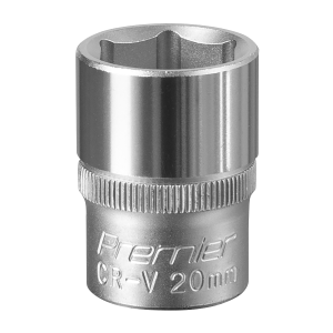 Sealey Premier Socket 1/2"Sq Drive 20mm (S1220)