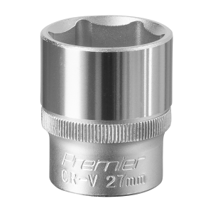 Sealey Premier Socket 1/2"Sq Drive 27mm (S1227)