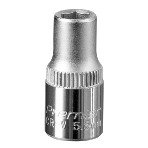 Sealey Premier Socket 1/4"Sq Drive 5.5mm (S14055)