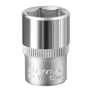 Sealey Premier Socket 1/4"Sq Drive 12mm (S1412)
