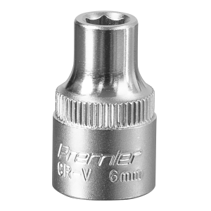 Sealey Premier Socket 3/8"Sq Drive 6mm (S3806)
