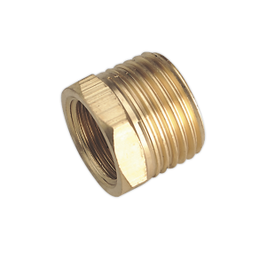 Sealey Adaptor 1/2"BSPT Male to 3/8"BSP Female (SA1/1238F)