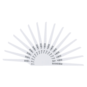 Sealey 74mm HSS Air Saw Blade 32tpi - Pack of 15 (SA345/B3215)