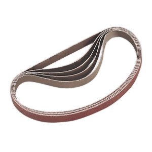 Sealey 10 x 330mm Sanding Belt 100Grit - Pack of 5 (SA35/B100G)