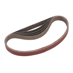 Sealey 20 x 520mm Sanding Belt 120Grit - Pack of 5 (SA355/B120G)