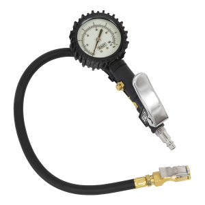 Sealey Tyre Inflator with Clip-On Connector (SA399)