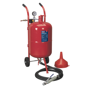 Sealey Shot Blaster with Water Trap & Wheels 37L (SB997)