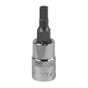 Sealey Premier Hex Socket Bit 1/4"Sq Drive 4mm (SBH002)