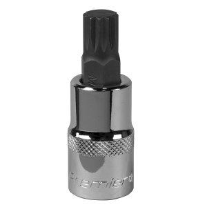 Sealey Premier Spline Socket Bit 1/2"Sq Drive M12 (SBS016)