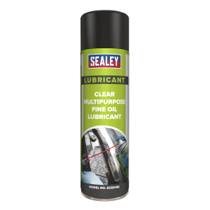 Sealey Clear Multipurpose Fine Oil Lubricant 500ml (SCS019S)