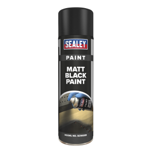 Sealey Matt Paint 500ml - Black (SCS026S)