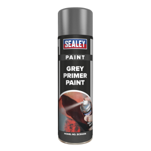 Sealey Primer Paint 500ml - Grey (SCS029S)