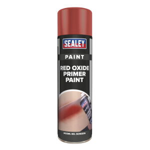 Sealey Oxide Primer Paint 500ml - Red (SCS030S)