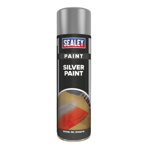 Sealey Paint 500ml - Silver (SCS031S)