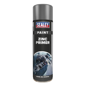 Sealey Primer Paint 500ml - Grey Zinc (SCS034S)