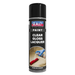 Sealey Gloss Lacquer 500ml - Clear (SCS065S)