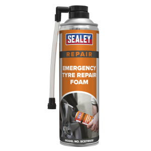 Sealey Emergency Tyre Repair Foam 500ml (SCSTR500)