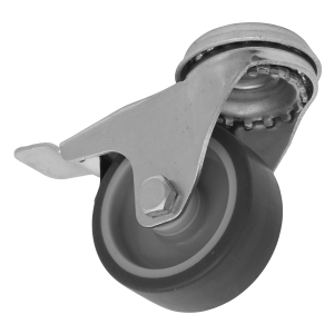 Sealey 50mm Castor Wheel with Bolt Hole & Total Lock (SCW250SBLEM)
