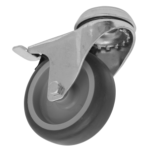 Sealey 75mm Castor Wheel with Bolt Hole & Total Lock (SCW275SBLEM)