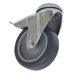 Sealey 75mm Castor Wheel with Swivel Bolt Hole & Total Lock (SCW275SBL)
