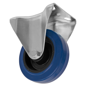Sealey 100mm Castor Wheel with Fixed Plate (SCW3100FPEM)