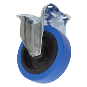 Sealey 125mm Castor Wheel with Fixed Plate (SCW3125FP)